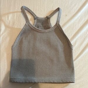 FREE PEOPE MOVEMENT HAPPINESS RUNS CROP TANK